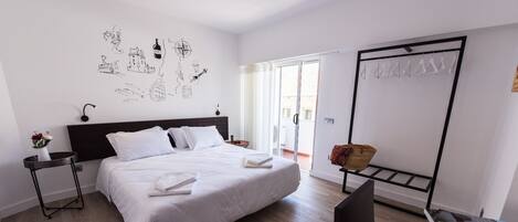 1 Schlafzimmer, Bügeleisen/Bügelbrett, Internetzugang, Bettwäsche