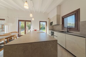 Fridge, microwave, coffee/tea maker