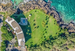 Exterior - Modern Ground Floor Retreat  - Kihei Surfside #110 - Perfect Oceanfront Grounds! (Kihei, Maui)