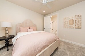 4 bedrooms, iron/ironing board, travel cot, WiFi
