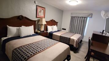 Free WiFi, bed sheets