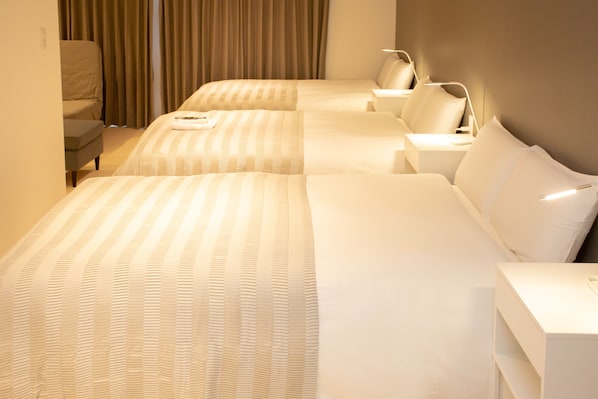 Free WiFi, bed sheets