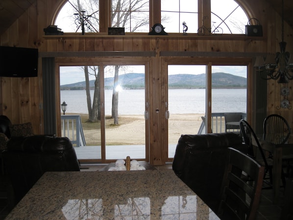 Interior - Waterfront Home on the Beach. Ossipee Lake (Ossipee)