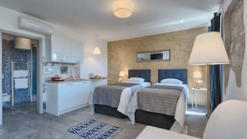 Desk, iron/ironing board, free WiFi, bed sheets