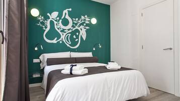 1 chambre, fer et planche Ă repasser, Wi-Fi gratuit, draps fournis