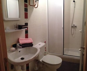 Baignoire, serviettes fournies