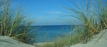 idyllically situated, modern holiday house,sea view, hillside situation, Pool