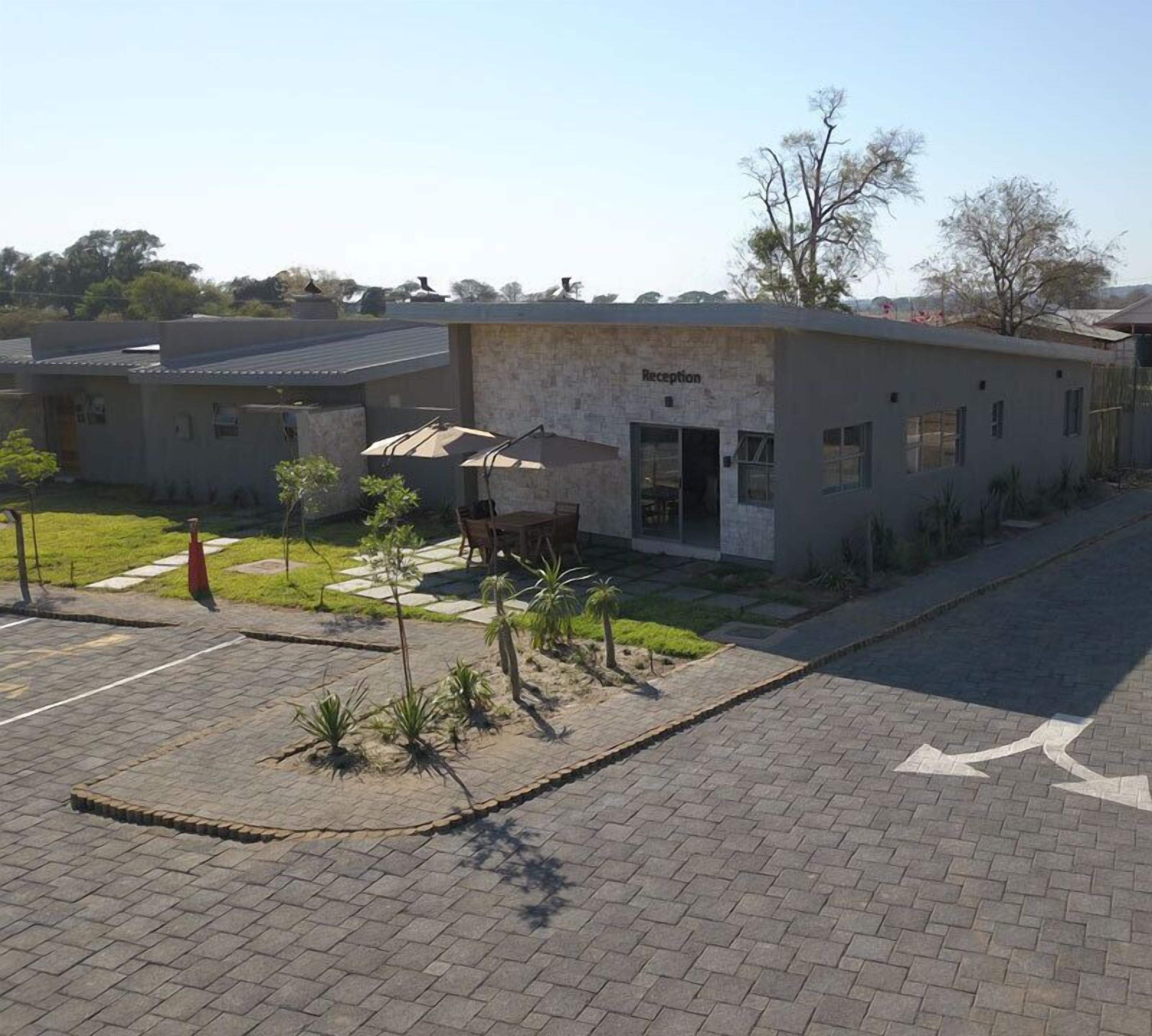 Majoituspaikan julkisivu