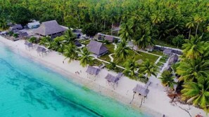 Front of property - Terau Beach Bungalow (Abaiang)