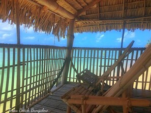 Chambre Simple Tradition, 1 lit double, vue plage | Balcon