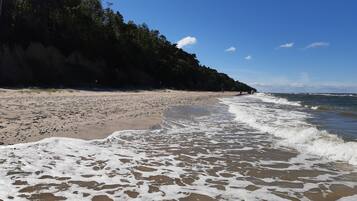 Tæt på stranden