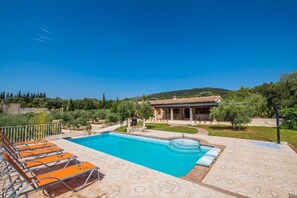 Pool - Rural Villa  in Mallorca Ses Comes with pool (Selva)