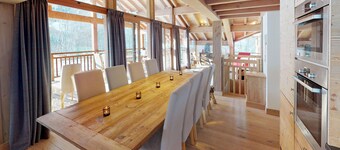 50m des pistes, Chalet luxueux avec plusieurs terrasses, ESF Ă 50 mĂštres Ă pied