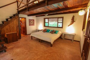 1 bedroom, in-room safe, WiFi, bed sheets - Akumal, jungle cabin Nicteha (akumal)
