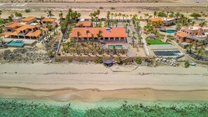 Exterior -  Secluded Beach Front Estate with a Large Pool, Family and Pet Friendly!  (Los Barriles)