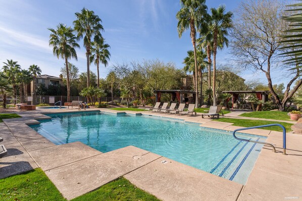 Außenpool, beheizter Pool