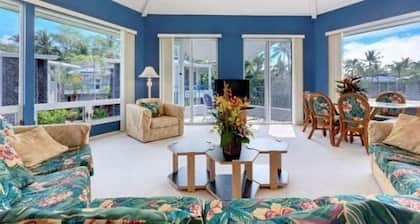 Spacious, Luxurious, Tropical Townhouse Style Condo For A Truly Aloha Vacation