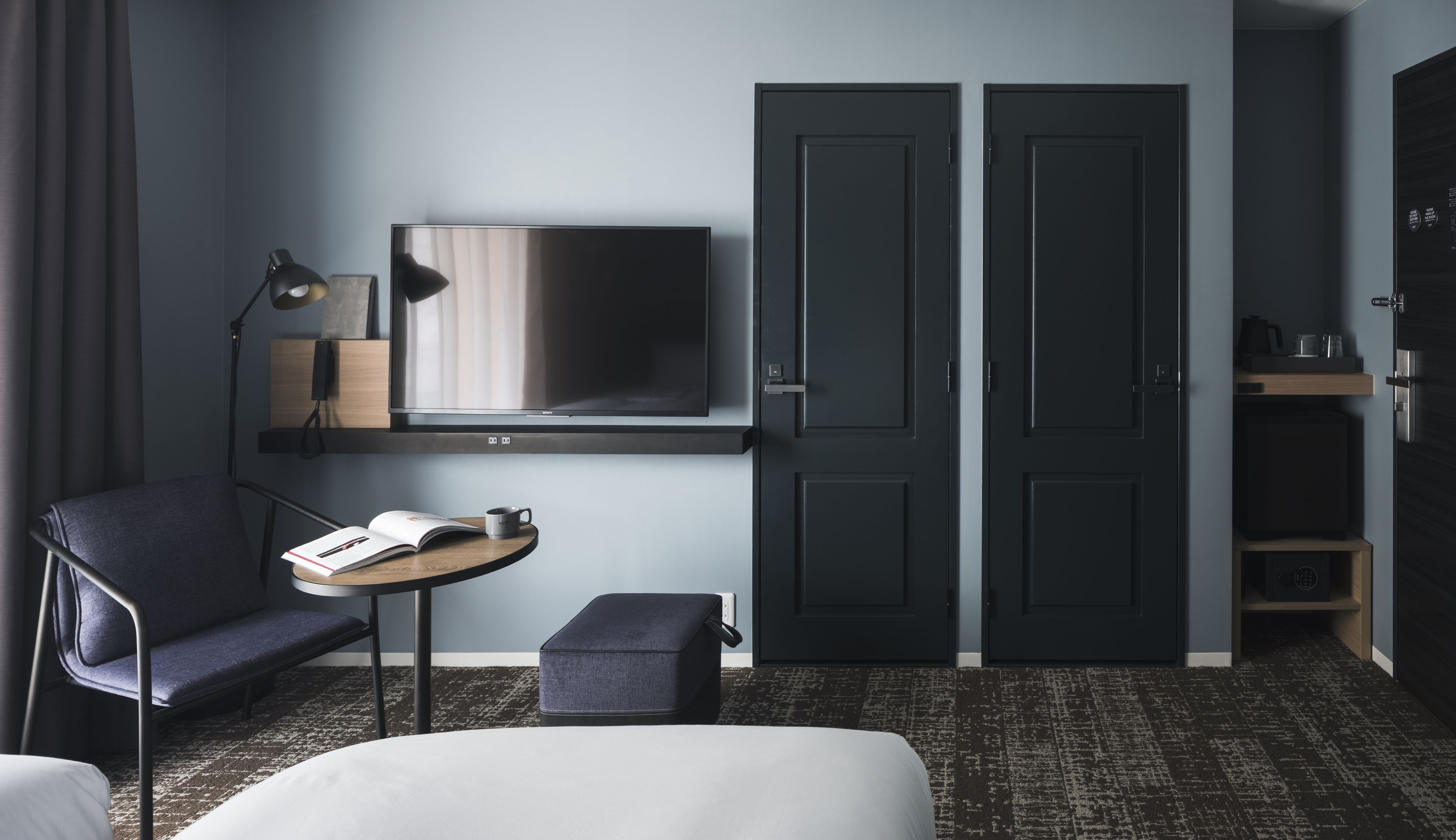 in-room safe, blackout curtains, soundproofing, free wifi