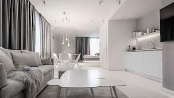 Egyptian cotton sheets, premium bedding, soundproofing, free WiFi