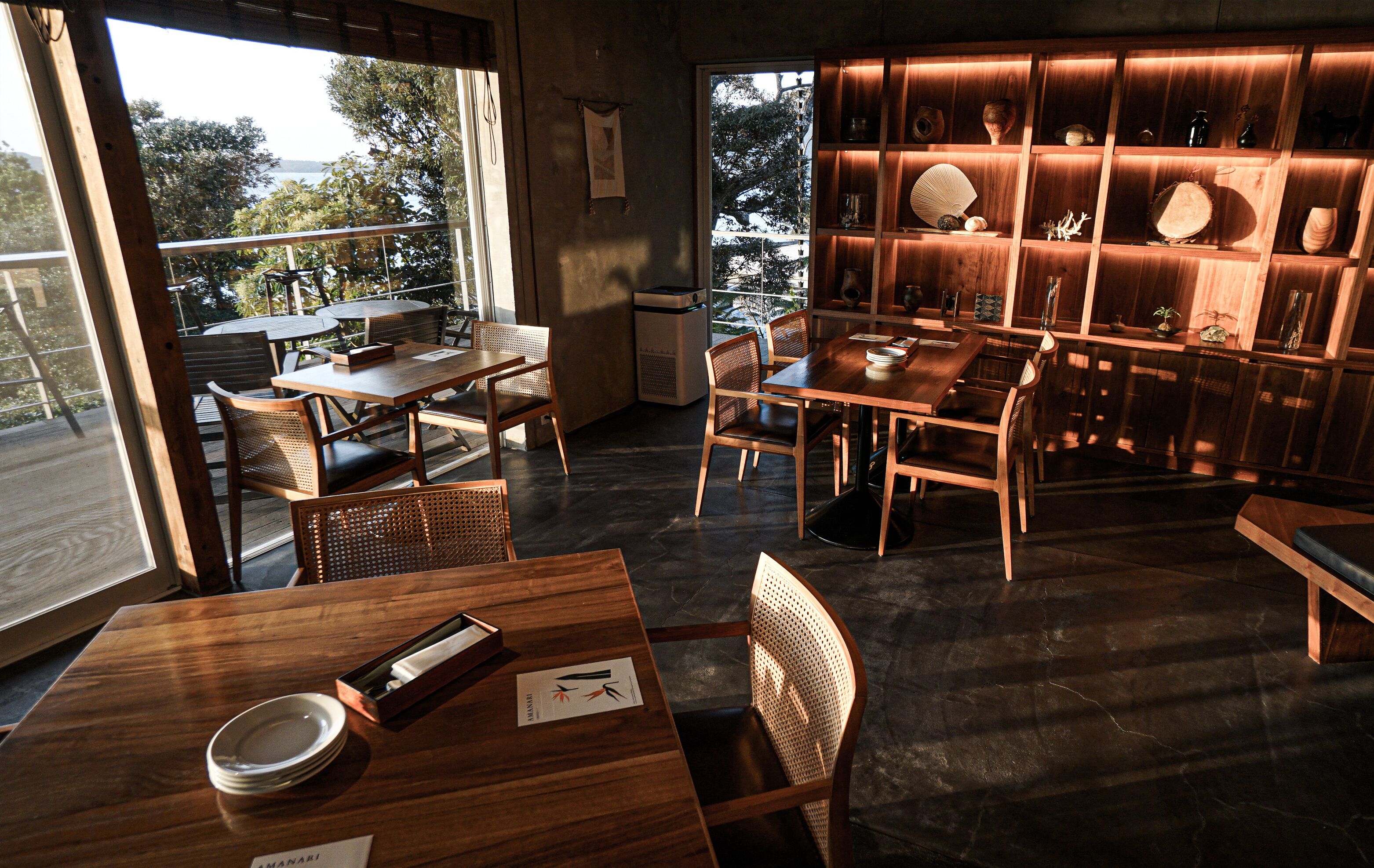 breakfast, lunch, dinner served; japanese cuisine, sea views