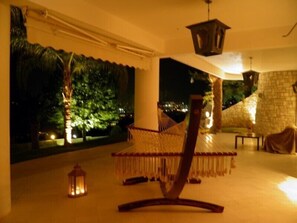 Panoramic Villa, 5 Bedrooms, Private Pool, Pool View | Terrace/patio - Villa Paradizo (Kalamata)