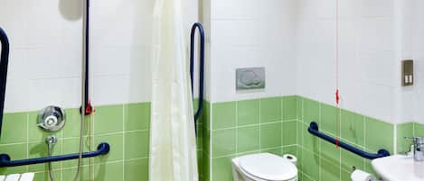 Room, 2 Twin Beds (Accessible) | Desk, free WiFi, bed sheets