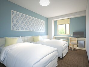 Standard Twin Room (With Bathtub) | Iron/ironing board, free WiFi - Hotel Eurasia Maihama Annex (Urayasu)