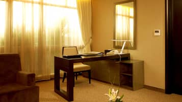 Superior Suite | Blackout curtains, iron/ironing board, free WiFi, bed sheets