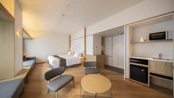 Daunenbettdecken, Zimmersafe, Verdunkelungsvorhänge, kostenloses WLAN