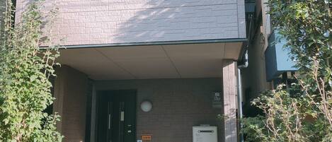 Fassade der Unterkunft