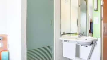 Ducha, artículos de higiene personal ecológicos y toallas