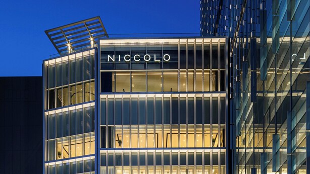 A modern building with the name "NICCOLO" prominently displayed. - Niccolo Changsha (Changsha)