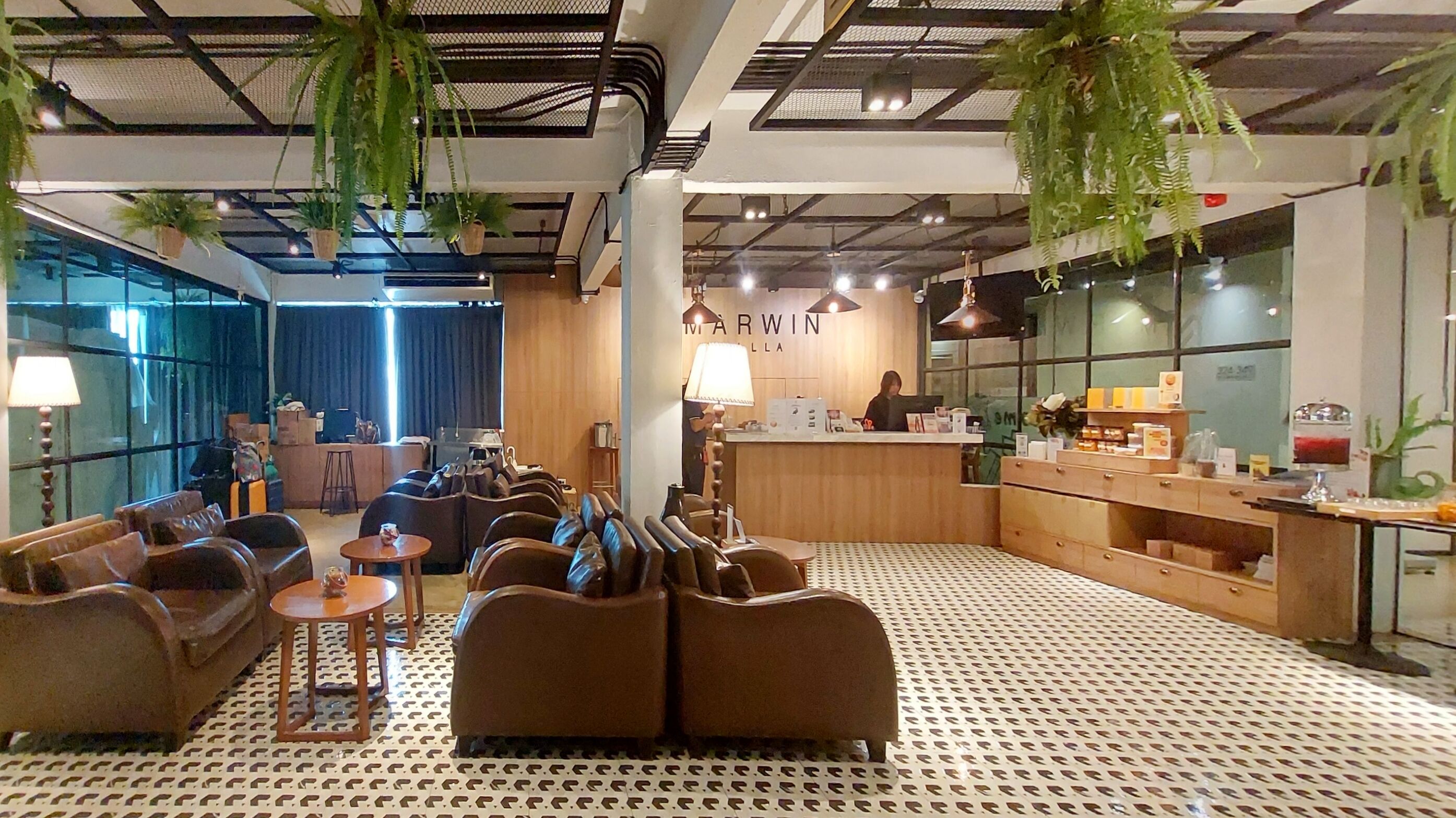 Lobby sitting area