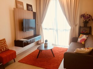Standard Studio, Multiple Beds | Living room - Afiniti Residensi Homestay (Iskandar Puteri)