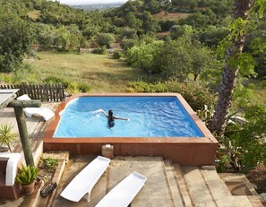 Pool - Restored Farmhouse with Sea Views - Eastern Algarve AL 11736/2017 (Estoi)