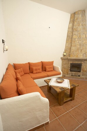 TV, fireplace, DVD player, table football