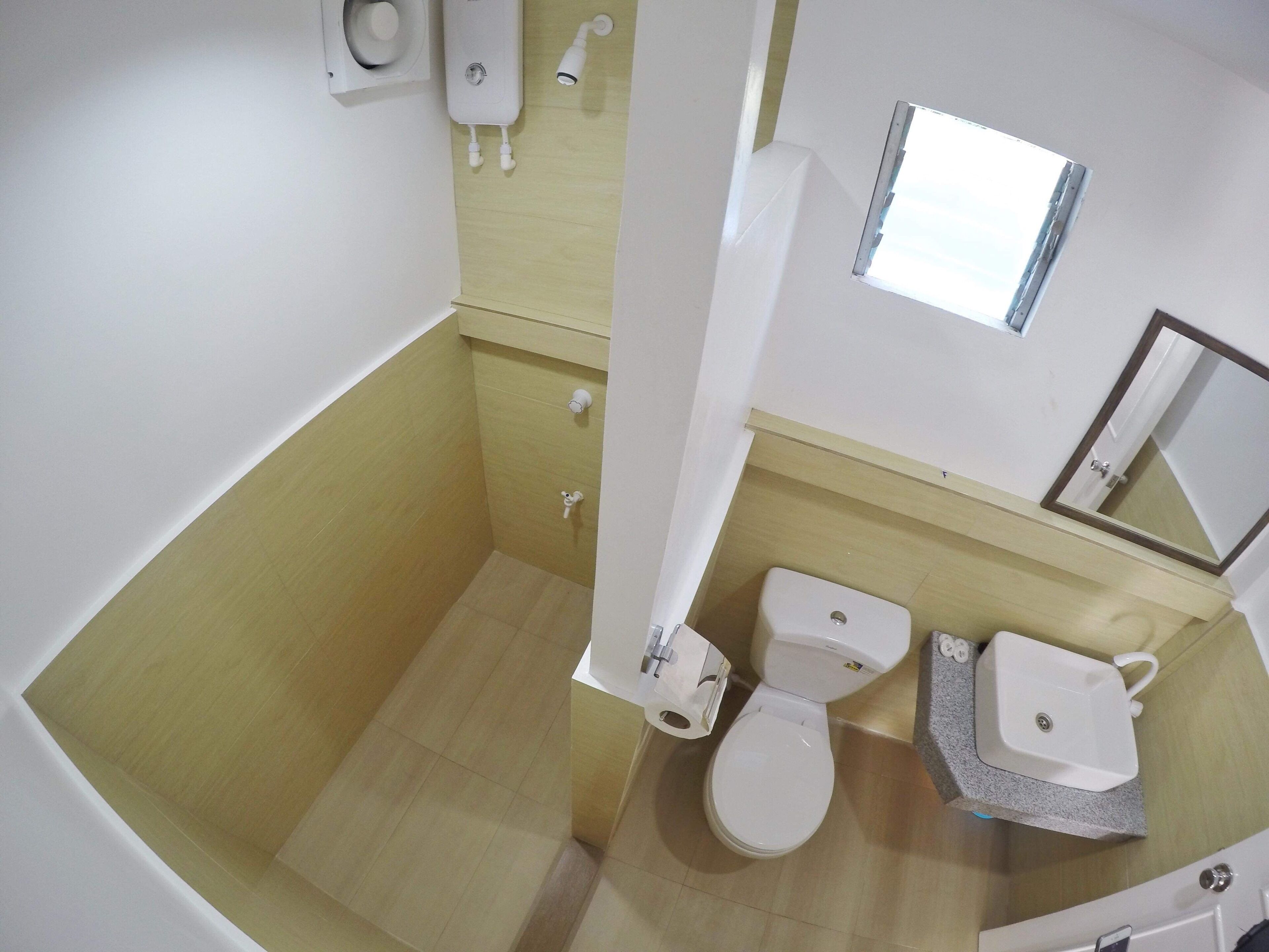 superior family room | bathroom shower