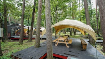 Mobil enhet - icke-rökare (Journey, Up to 4 People) | Terrass/Patio