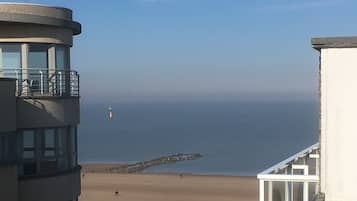 Beach nearby, sun-loungers