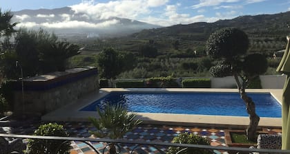 Stunning, private villa with beautiful pool, gardens & views