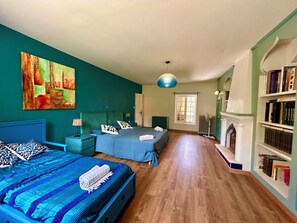 5 bedrooms, iron/ironing board, travel cot, free WiFi