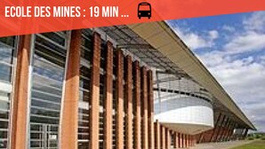 A modern building with a curved roof and large glass windows. - CENTER - SPACIOUS - COZY - WIFI (Albi)