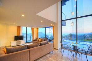 Villa, Sea View | Living room | LCD TV - Villa Selale 2 (Kas)