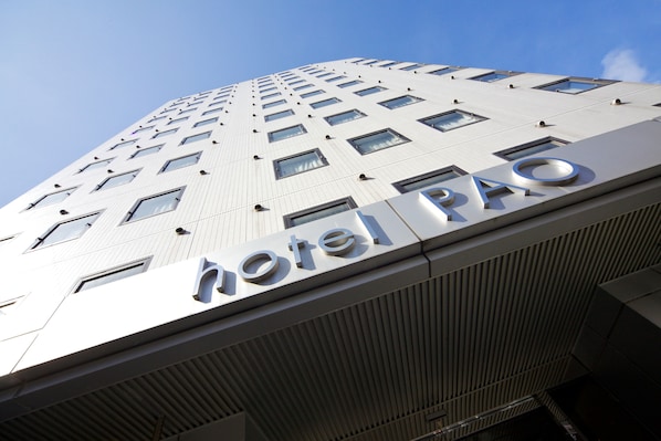 Fassade der Unterkunft