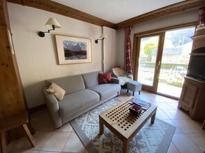 Televisión, chimenea, reproductor de DVD y libros 