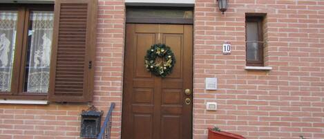 Façade de l’hébergement