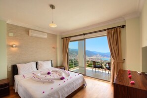 Villa, Sea View | 4 bedrooms, individually decorated, desk, iron/ironing board - Villa Simsek 2 (Kas)
