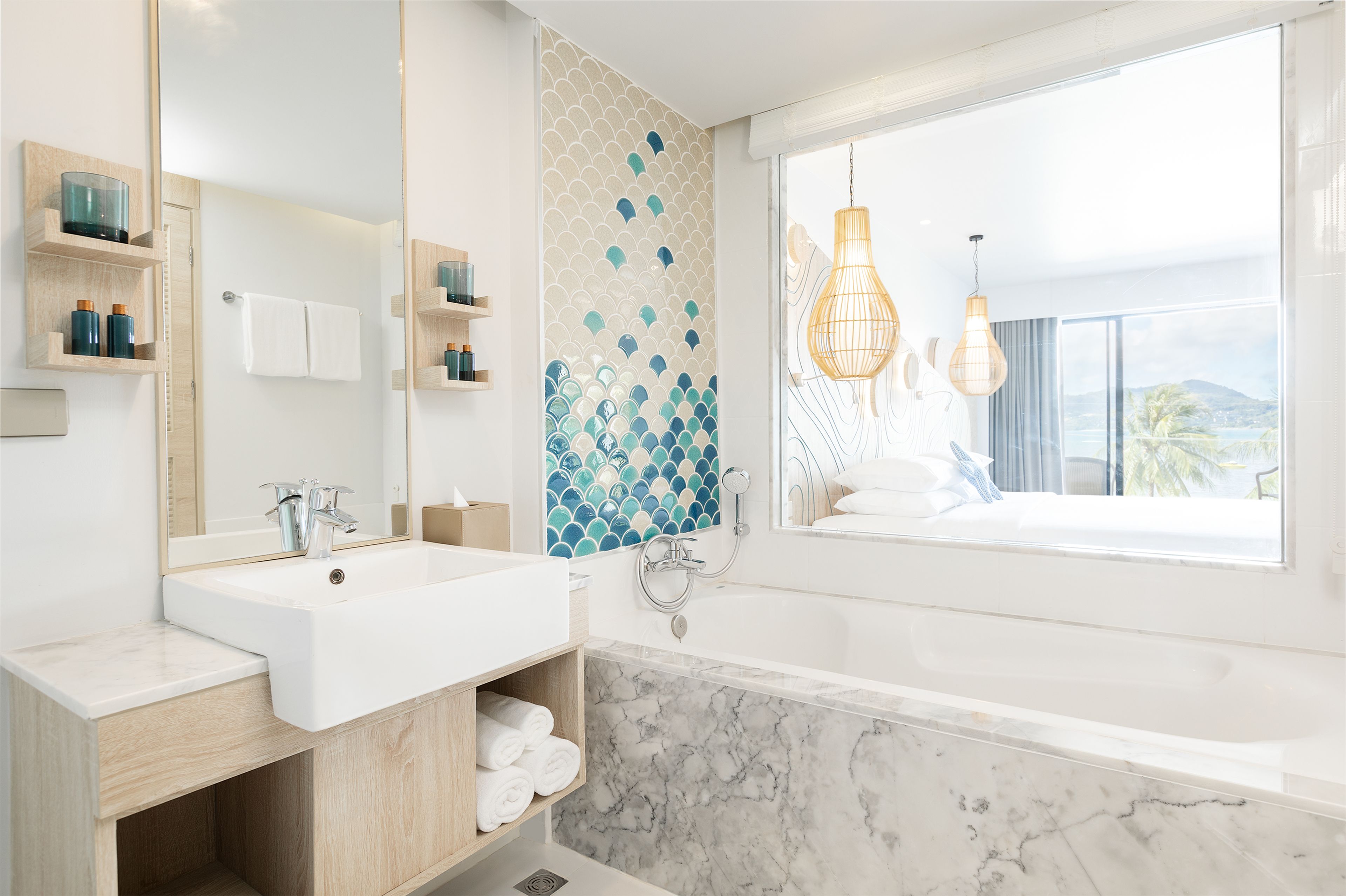 free toiletries, hair dryer, bathrobes, slippers