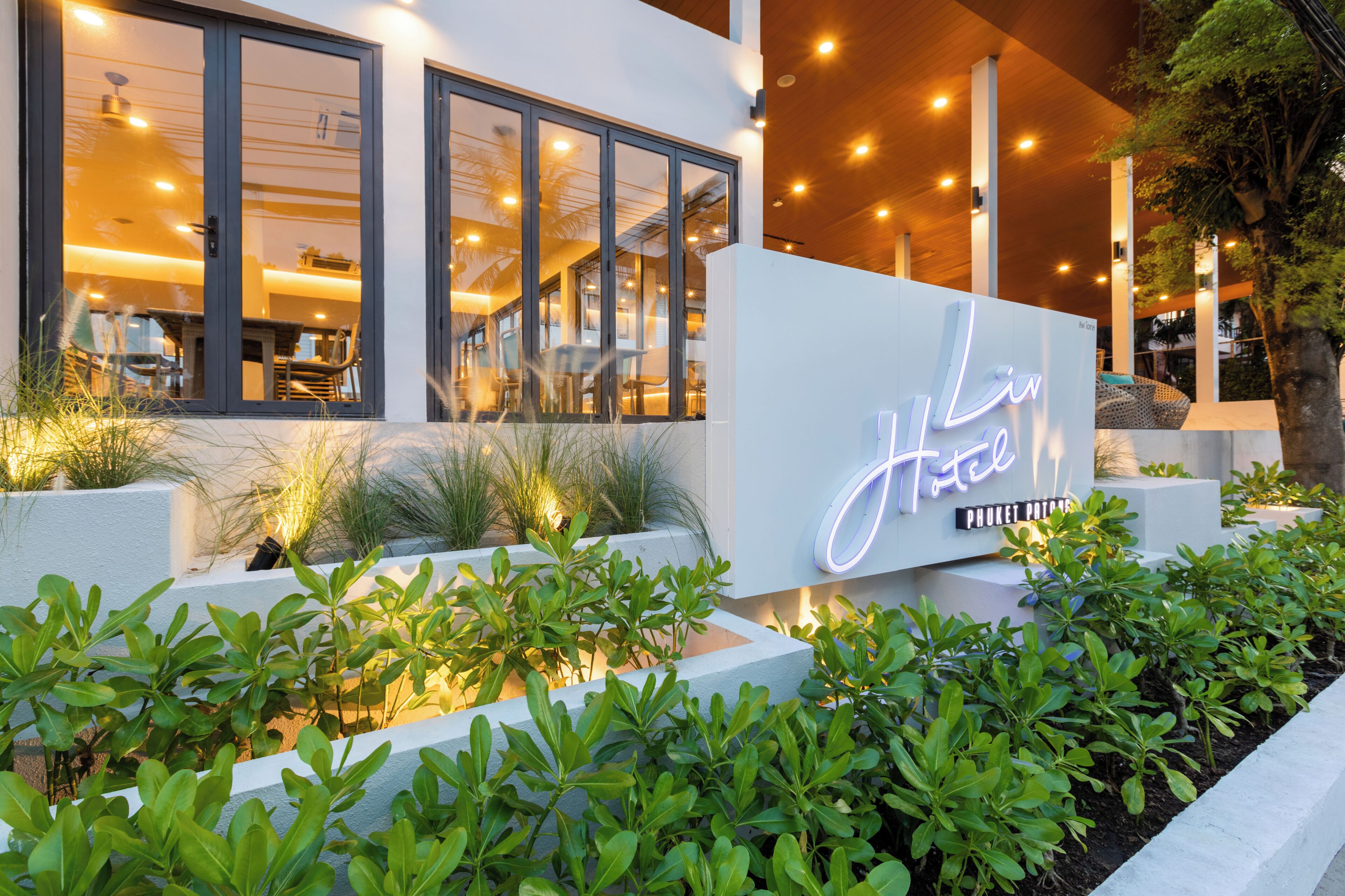 Fachada de la propiedad