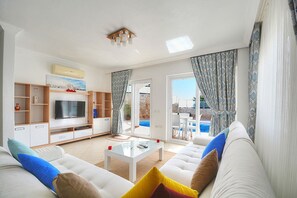 Villa, Sea View | Living room | LCD TV - Villa Tepe (Kas)